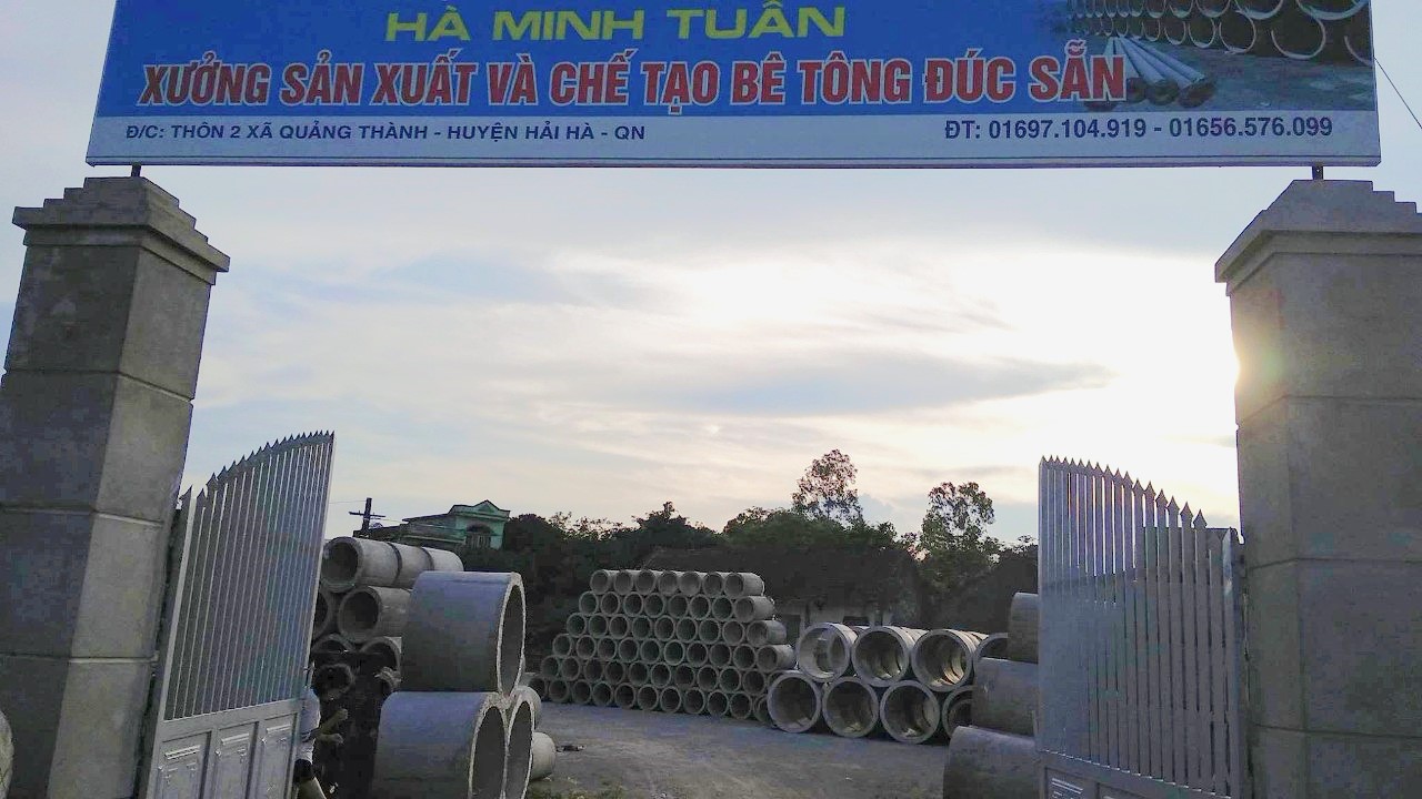 Hà Minh Tuấn ông cống cột điện Hải Hà, Hải Hà, Ống Cống Cột Điện, Tuấn cống Hải Hà